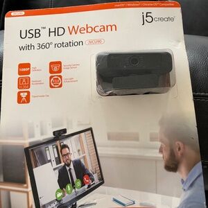JVCU90 UDB HD Webcam  J5Create NEW